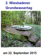 2. Wiesbadener Grundwassertag 2015