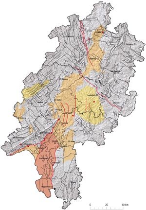 Tiefengeothermisches Potenzial in Hessen