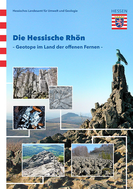 Titelseite der Publikation Die Hessische Rhön - Geotope im Land der offenen Fernen