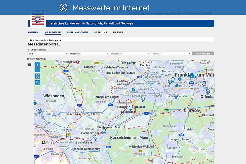 Messdatenportal Messdatenportal