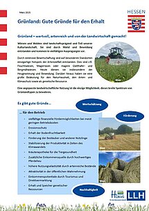 Titelseite von Praxisblatt Gute Gründe für den Erhalt