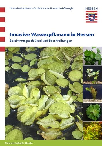 Titelseite der Publikation Invasive Wasserpflanzen in Hessen