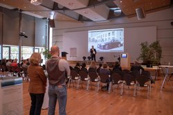 Kurzfilmvorführung im Roncallisaal