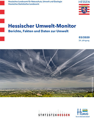 Titelseite der Publikation Hessischer Umwelt-Monitor 03/2020