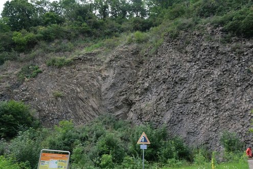 Die Ostwand gesamt