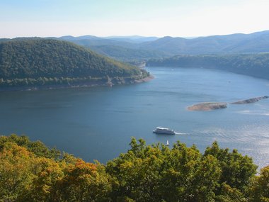 Edersee in Nordhessen