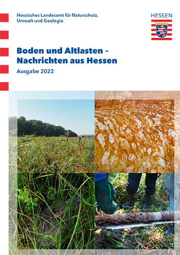 Titelseite der Publikation Boden und Altlasten - Nachrichten aus Hessen (Ausgabe 2022)