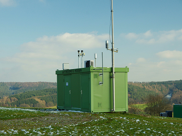 Luftmessstation Bad Arolsen Foto der Messstation Bad Arolsen