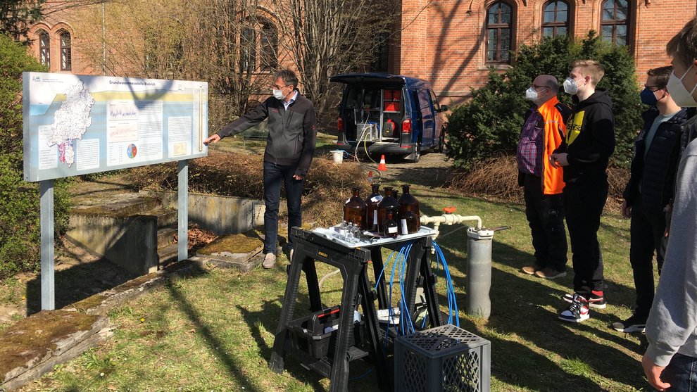 Station Grundwassermessstelle Station Grundwassermessstelle