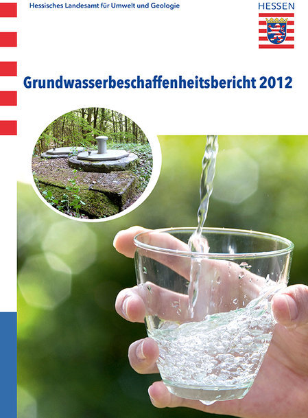 Titelseite der Publikation Grundwasserbeschaffenheitsbericht 2012
