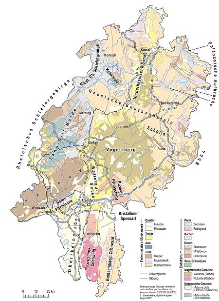 Naturräume Hessens