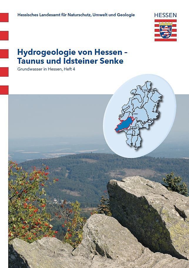 Titelbild der Publikation Hydrogeologie von Hessen - Taunus und Idsteiner Senke