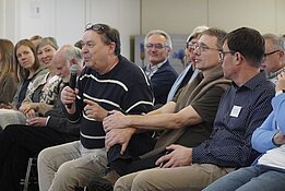 Ausschnitt aus dem Publikum bei der Diskussion