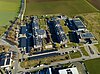 Unternehmensfläche der Firma JUWI aus der Vogelperspektive