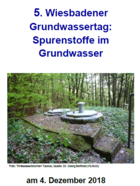 5. Wiesbadener Grundwassertag 2018