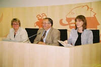 Kultusministerin Henzler, Landtagspräsident Kartmann, Umweltministerin Lautenschläger Kultusministerin Henzler, Landtagspräsident Kartmann, Umweltministerin Lautenschläger