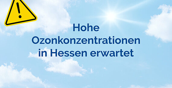Symbolbild Ozonwarnung