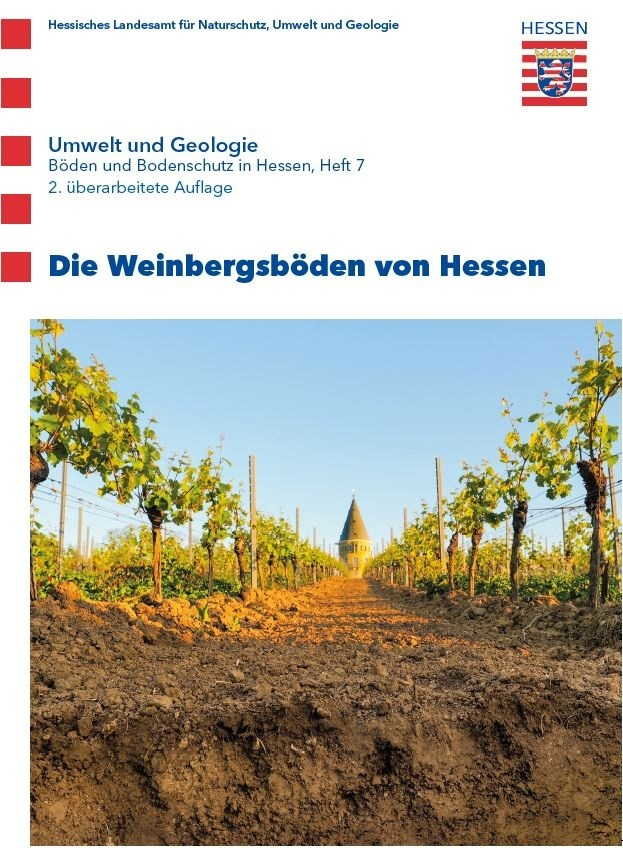 Titelseite der Publikation Die Weinbergsböden von Hessen