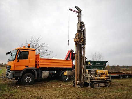 Bohrung für Geothermie