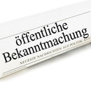 Bekanntmachungen