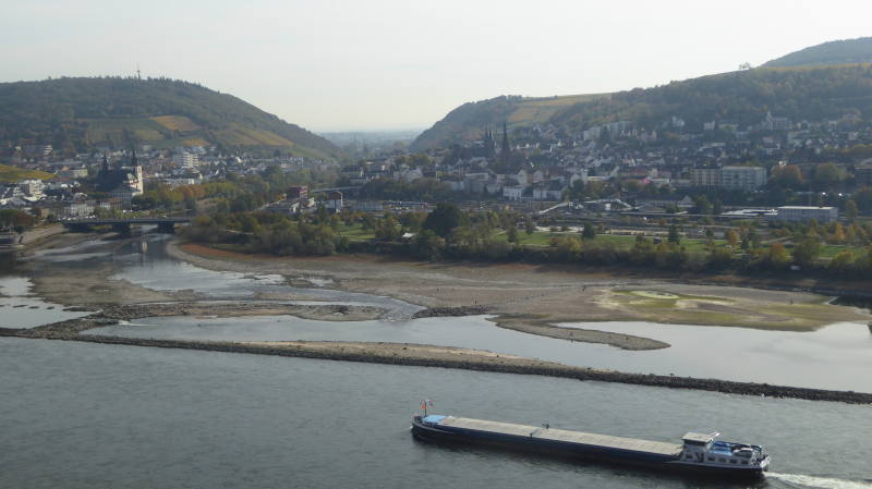Der Rhein im Oktober 2018
