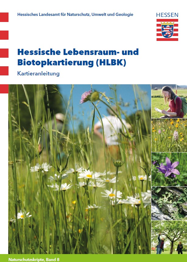 Titelseite der Publikation Hessische Lebensraum- und Biotopkartierung (HLBK)