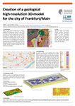 Creation of a geological high-resolution 3D-model for the city of Frankfurt/Main