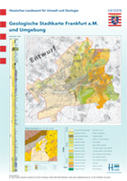Geologische Stadtkarte Frankfurt a. M. und Umgebung