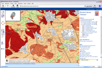 CrossCompliance Erosion im BodenViewer Hessen